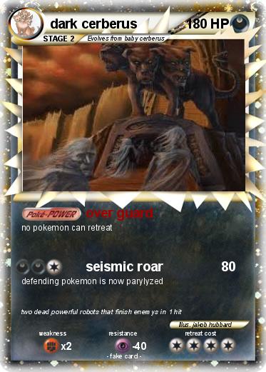 Pokemon dark cerberus