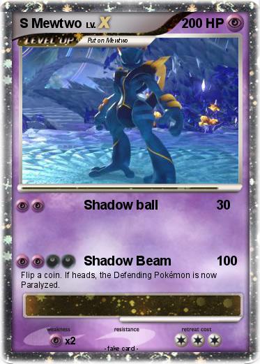 Pokemon S Mewtwo