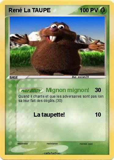 Pokemon René La TAUPE