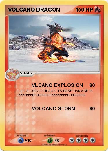 Pokemon VOLCANO DRAGON