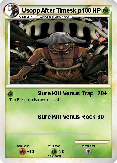 Pokemon Usopp After Timeskip