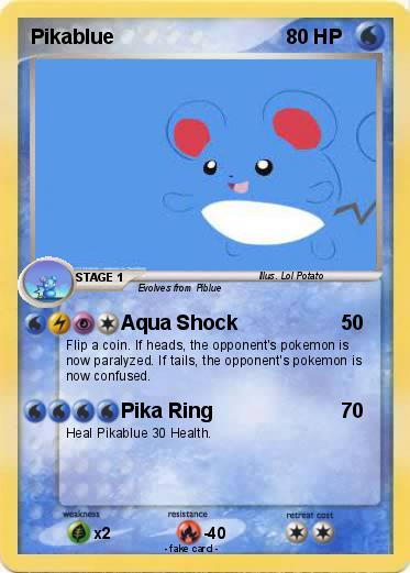 Pokemon Pikablue