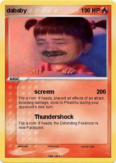 Pokemon dababy