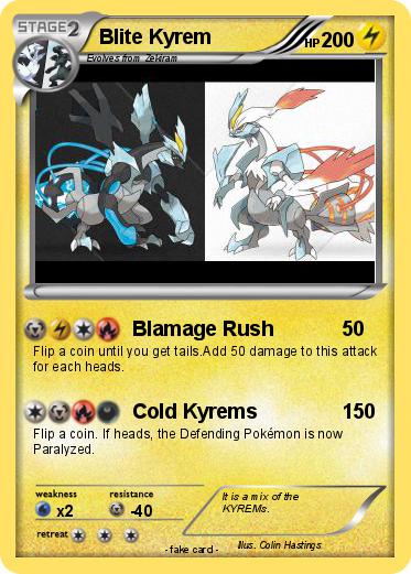 Pokemon Blite Kyrem