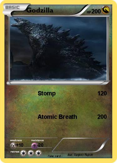 Pokemon Godzilla