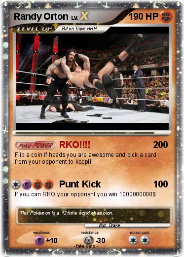 Pokemon Randy Orton