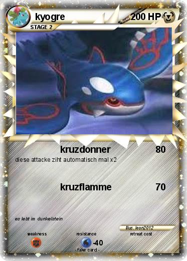 Pokemon kyogre