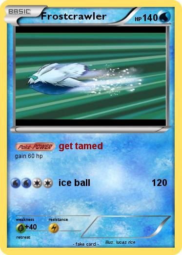 Pokemon Frostcrawler