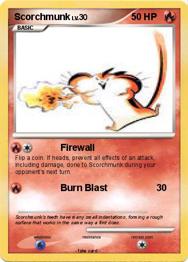 Pokemon Scorchmunk