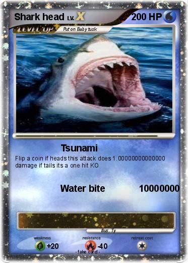 Pokemon Shark head