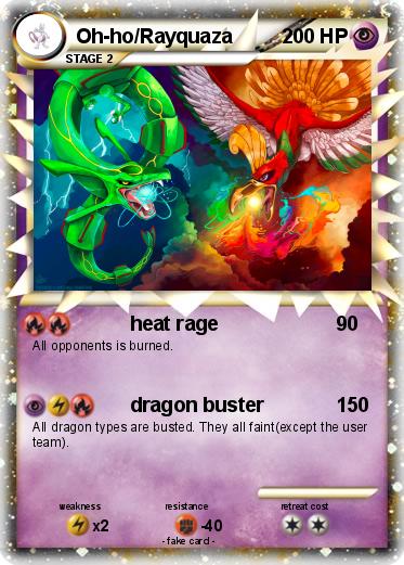 Pokemon Oh-ho/Rayquaza