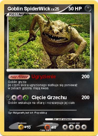 Pokemon Goblin SpiderWick