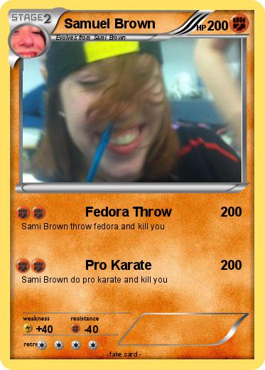 Pokemon Samuel Brown