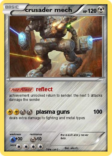 Pokemon crusader mech