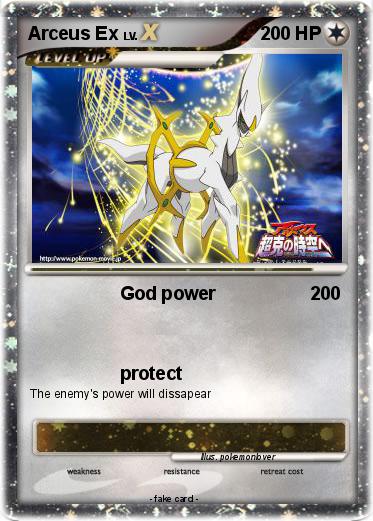 Pokemon Arceus Ex