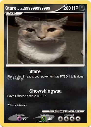 Pokemon Stare…