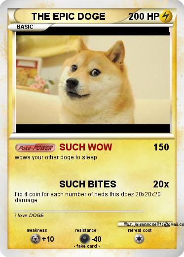 Pokemon THE EPIC DOGE