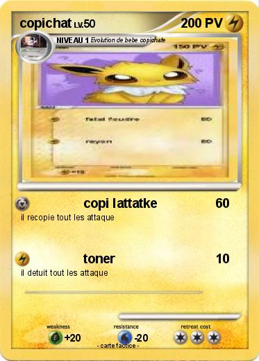 Pokemon copichat