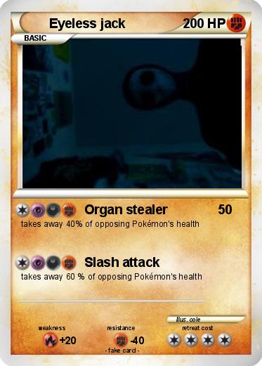 Pokemon Eyeless jack