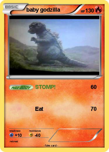 Pokemon baby godzilla