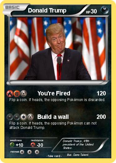 Pokemon Donald Trump