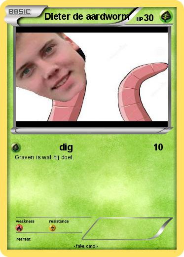 Pokemon Dieter de aardworm