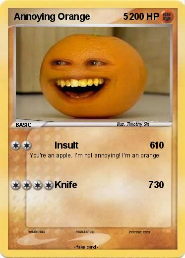 Pokemon Annoying Orange             5