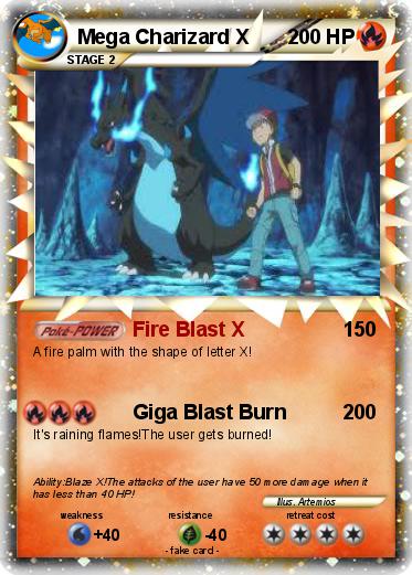 Pokemon Mega Charizard X