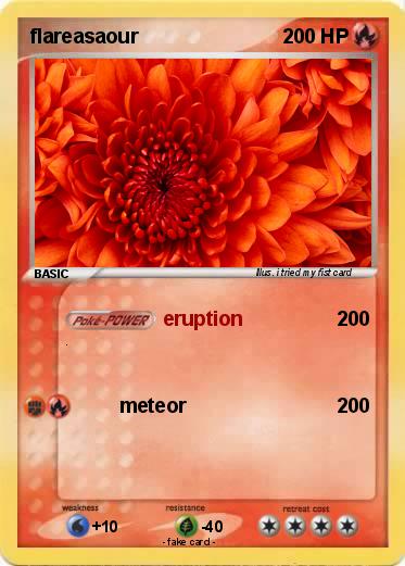 Pokemon flareasaour