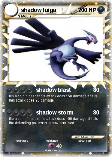 Pokemon shadow luiga
