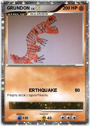 Pokemon GRUNDON