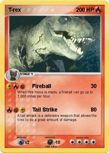 Pokemon T-rex