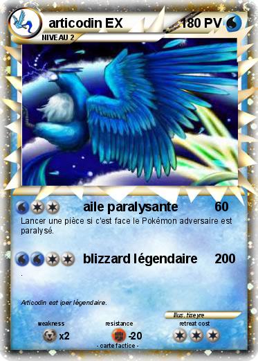 Pokemon articodin EX