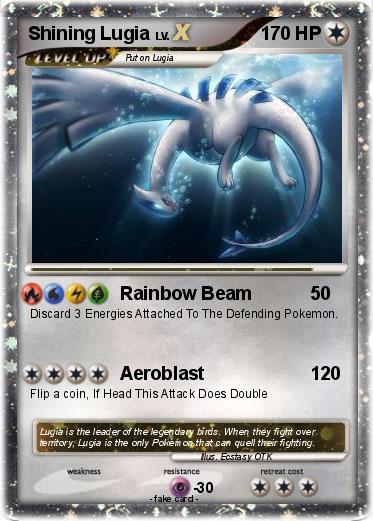 Pokemon Shining Lugia