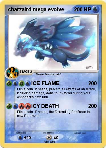 Pokemon charzaird mega evolve
