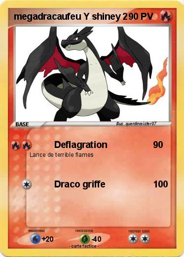 Pokemon megadracaufeu Y shiney 2