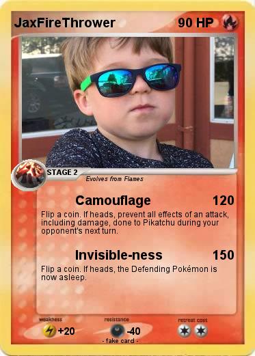 Pokemon JaxFireThrower