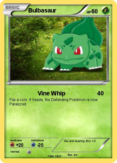Pokemon Bulbasaur