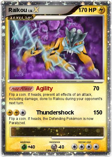 Pokemon Raikou