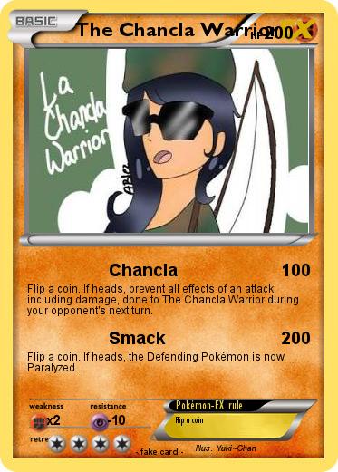 Pokemon The Chancla Warrior
