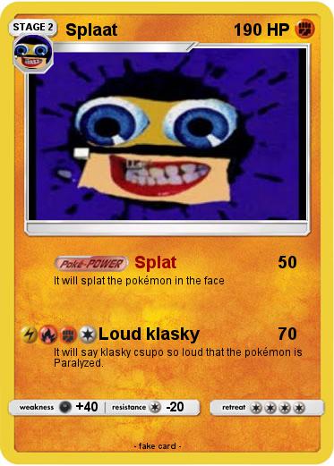 Pokemon Splaat