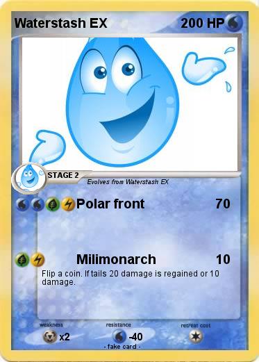 Pokemon Waterstash EX