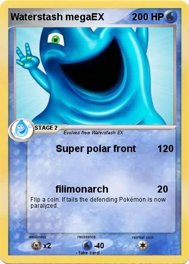 Pokemon Waterstash megaEX