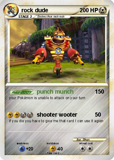 Pokemon rock dude