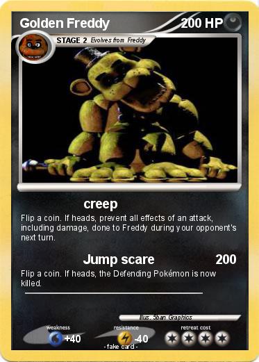 Pokemon Golden Freddy