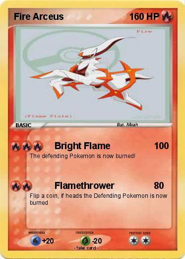 Pokemon Fire Arceus