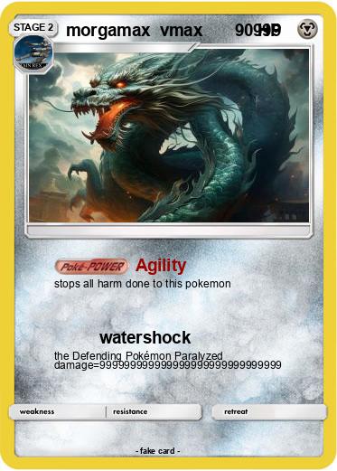 Pokemon morgamax  vmax           999