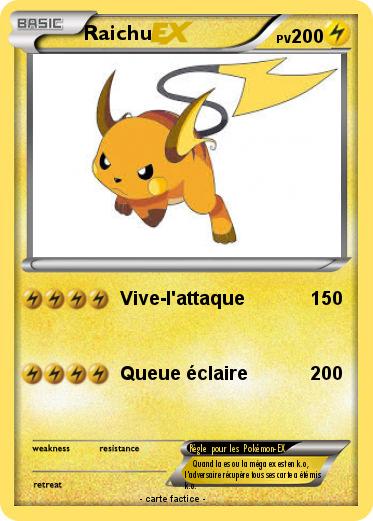 Pokemon Raichu