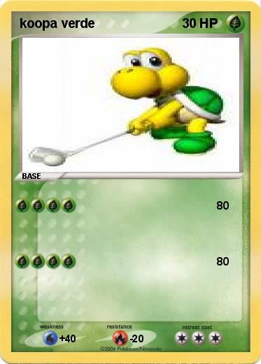 Pokemon koopa verde