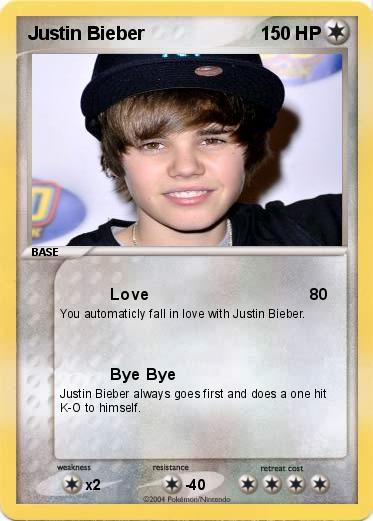 Pokemon Justin Bieber